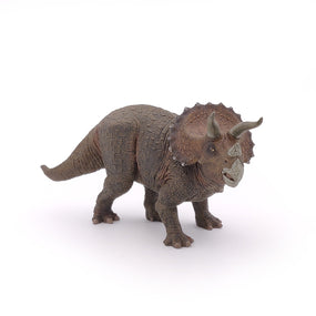 Tricératops Papo en PVC, Collection Dinosaures, jouet éducatif idéal pour enfants et collectionneurs