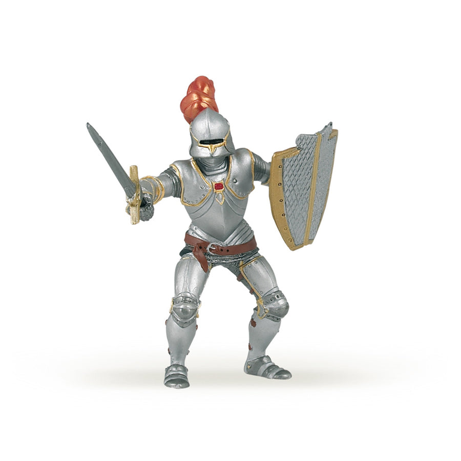 Mini Chevaliers (Tube, 12 pcs) Papo en PVC, Collection MINI PAPO, jouet éducatif idéal pour enfants