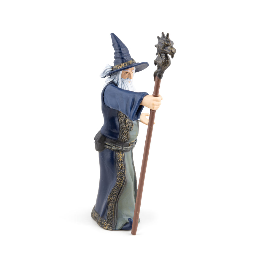 Le sorcier Papo en PVC, Collection Fantastique, jouet éducatif idéal pour enfants et collectionneurs