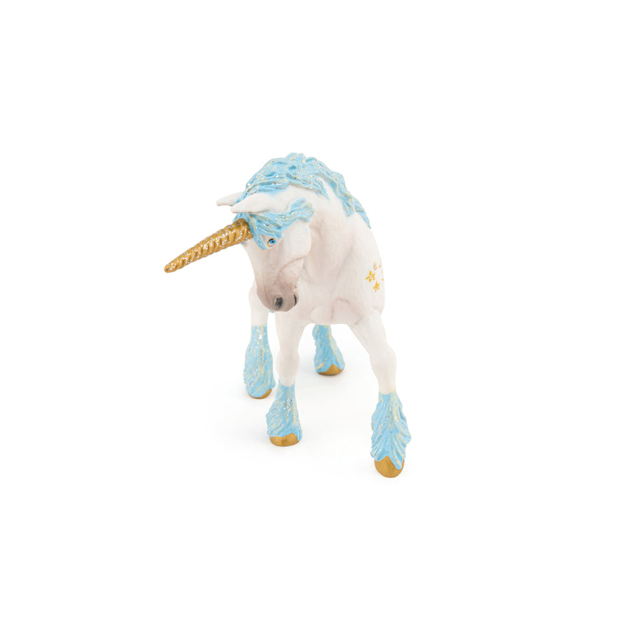Figurine Licorne magique Papo en PVC, Collection Monde enchanté, jouet éducatif idéal pour enfants