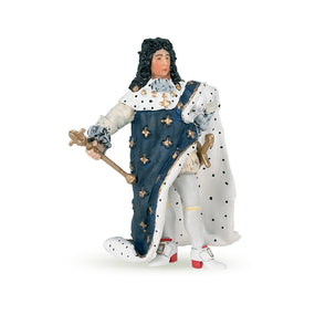 Louis XIV Papo en PVC, Collection Personnage historiques, jouet éducatif idéal pour enfants et collectionneurs