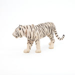 Figurine Tigre blanc Papo en PVC, thème félins, Collection Animaux sauvages, jouet éducatif idéal pour enfants et collectionneurs