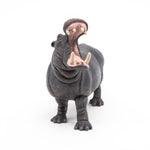Figurine Hippopotame Papo en PVC, thème savane, Collection Animaux sauvages, jouet éducatif idéal pour enfants et collectionneurs