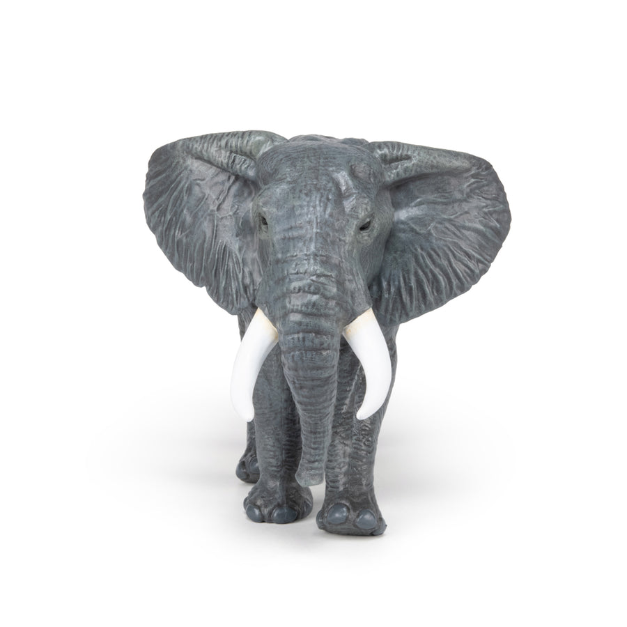 Grand éléphant d'Afrique Papo en PVC, Collection figurines géantes, jouet éducatif idéal pour enfants