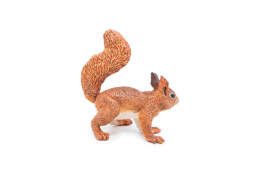 Figurine Écureuil Papo en PVC, thème forêt, Collection Animaux sauvages, jouet éducatif idéal pour enfants et collectionneurs