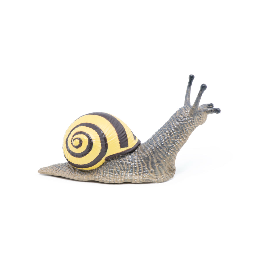 Escargot des bois Papo en PVC, Collection Animaux des jardins, jouet éducatif idéal pour enfants et collectionneurs
