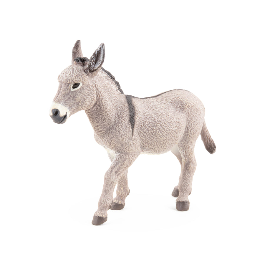 Âne de Provence Papo en PVC, Collection Vie à la ferme, jouet éducatif idéal pour enfants et collectionneurs