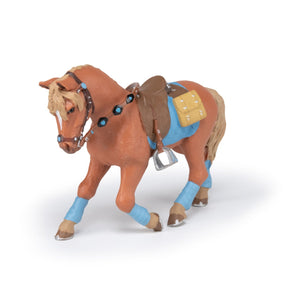 Figurine Cheval du jeune cavalier Papo en PVC, Collection chevaux, jouet éducatif idéal pour enfants et collectionneurs