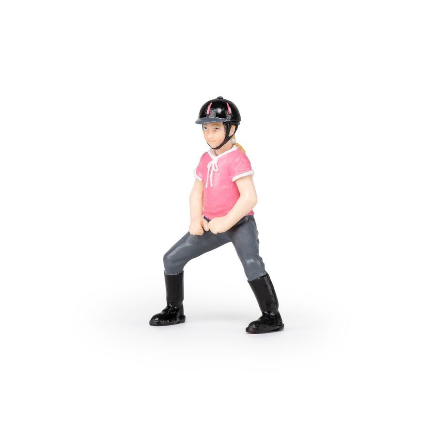 Figurine L'enfant cavalière Papo en PVC, Collection chevaux, jouet éducatif idéal pour enfants et collectionneurs