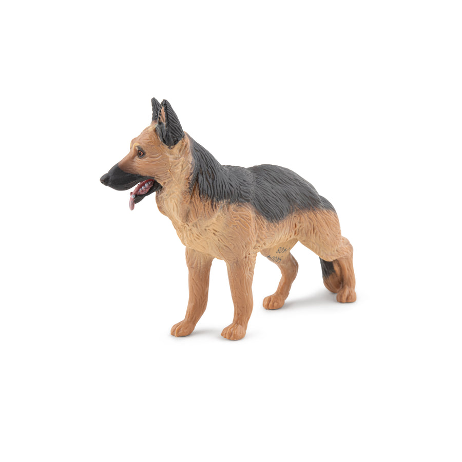Figurine Berger allemand Papo en PVC, Collection chiens et chats, jouet éducatif idéal pour enfants et collectionneurs