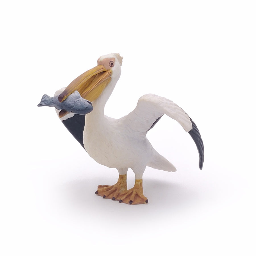 Pélican Papo en PVC, Collection animaux marins, jouet éducatif idéal pour enfants et collectionneurs